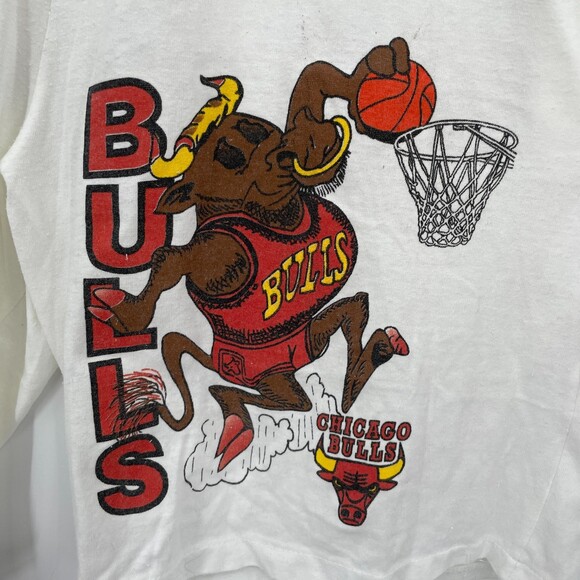 Vintage VTG Jack Davis Chicago Bulls Cotton Shorts One Size Fits All OS - Picture 2 of 5